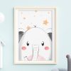 affiches-illustrée-poster-décoration-elephant-enfant--sweety-choup