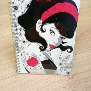 Carnet à spirales / Notebook “Blanche neige” A5