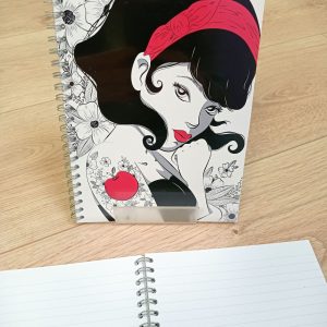 Carnet à spirales / Notebook “Blanche neige” A5