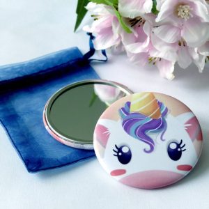 Miroir de poche “Licorne”